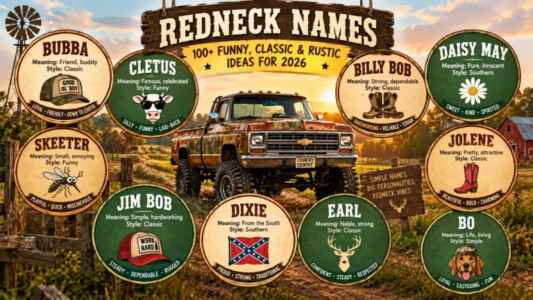 redneck names
