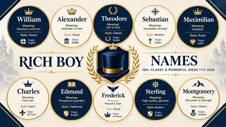 rich boy names