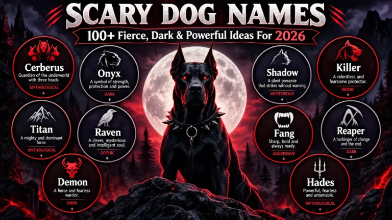 scary dog names