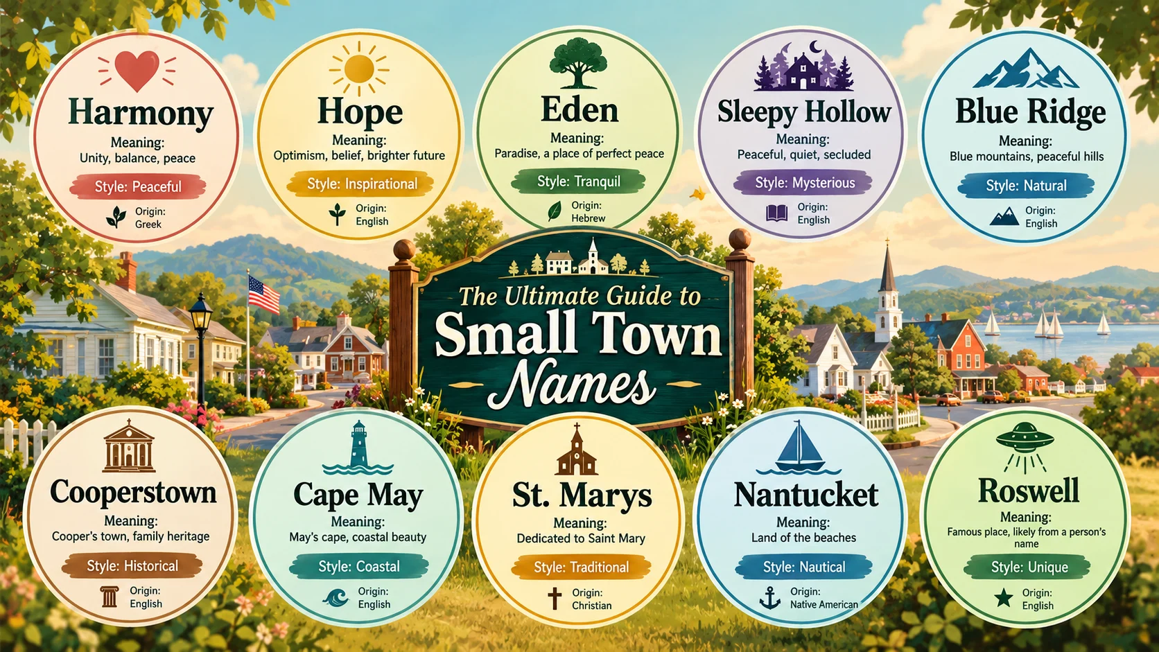 small town names