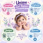 uniqe girl names