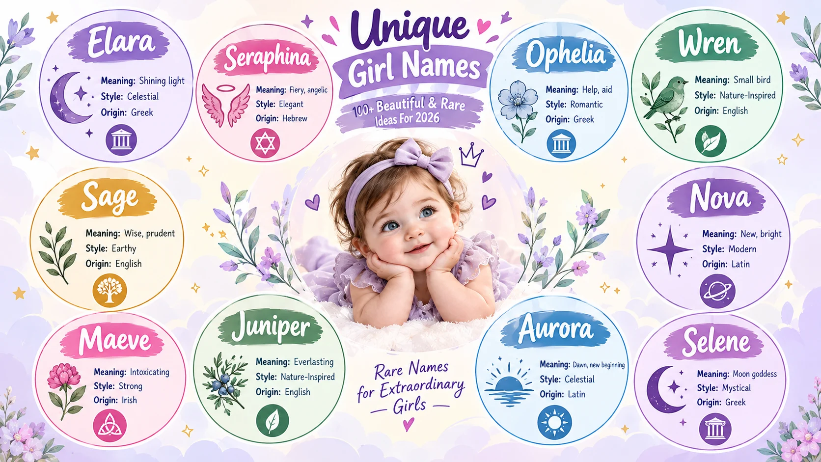 uniqe girl names
