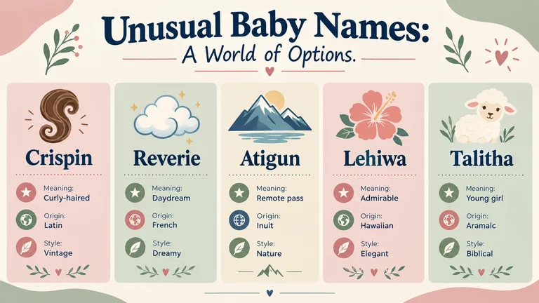 unusual baby names