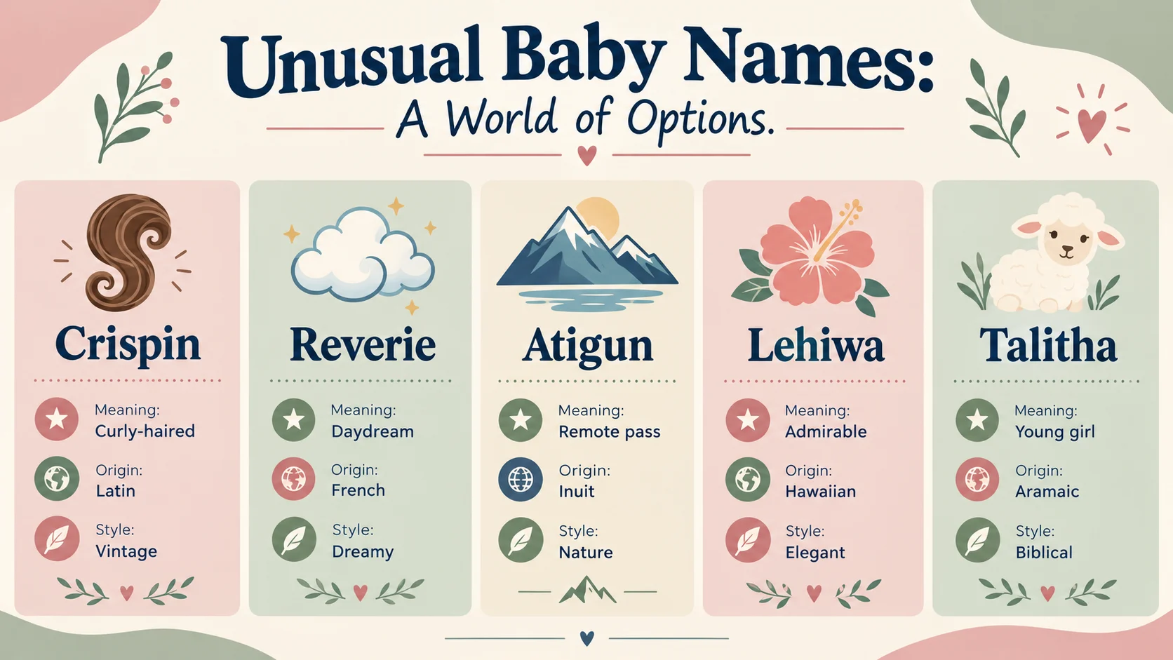 unusual baby names