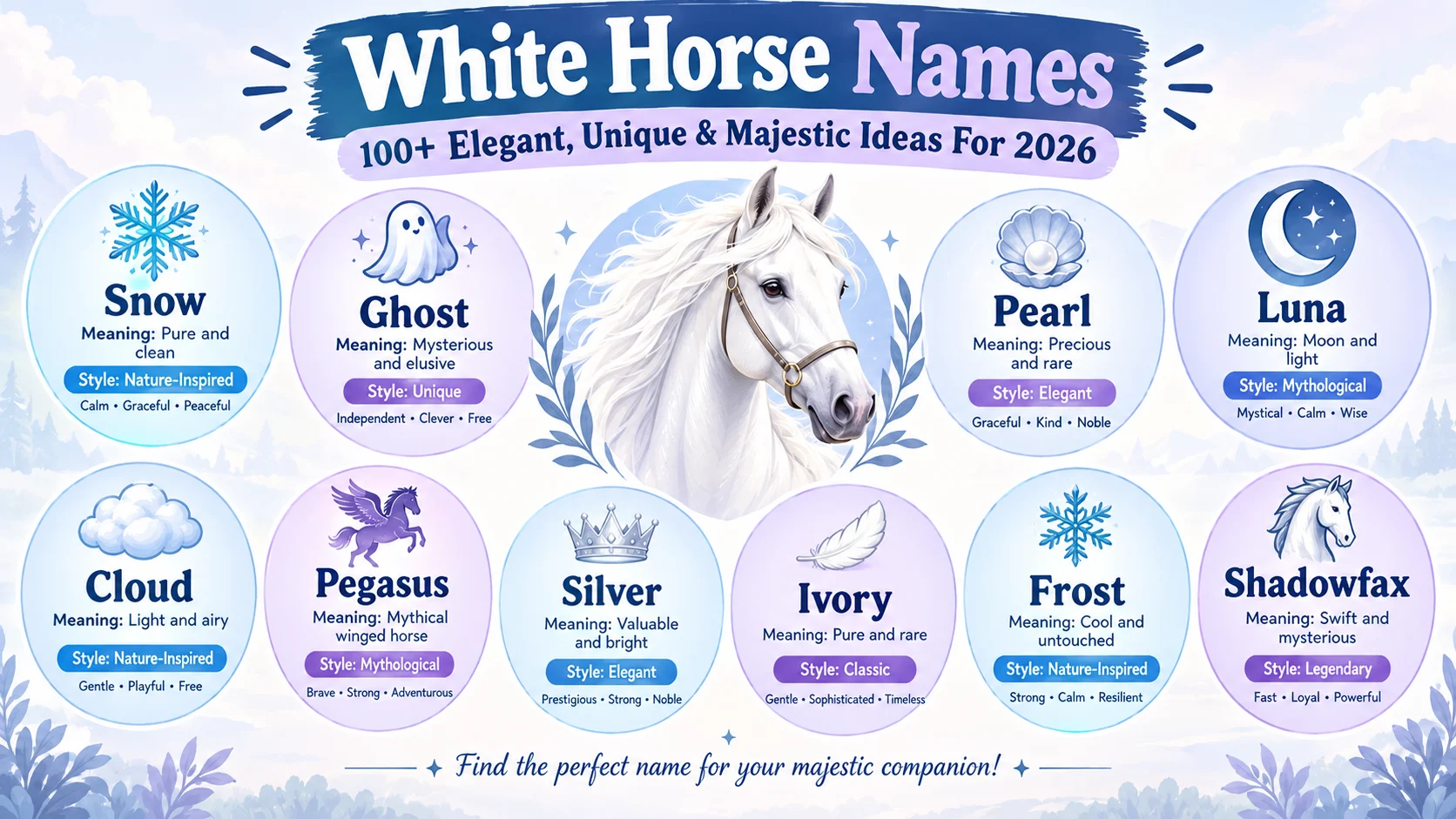 white horse names