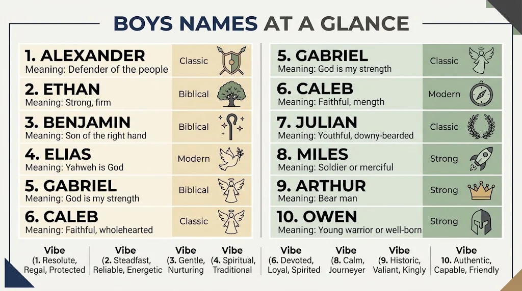 boys names