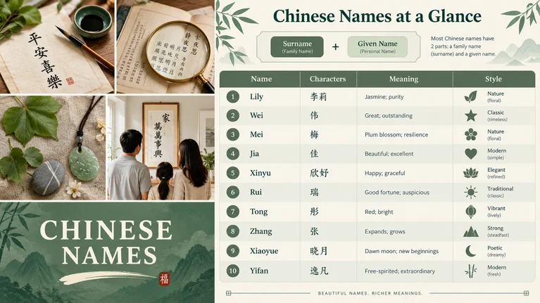 chinese names