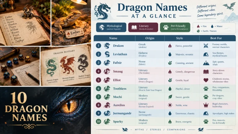 dragon names