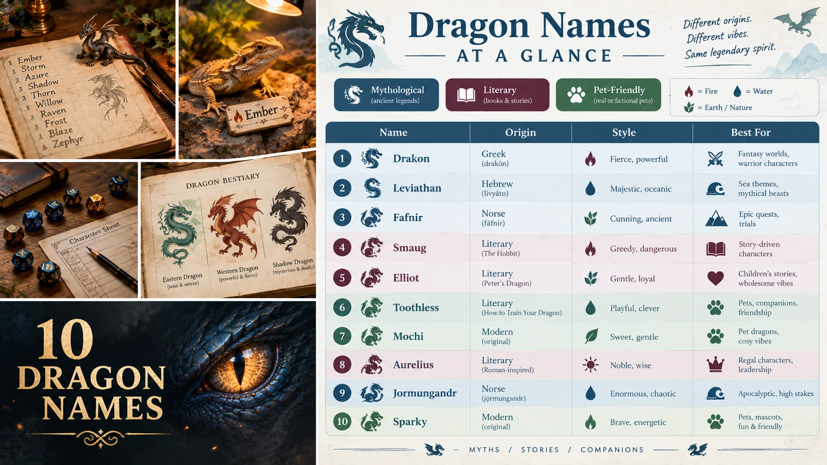 dragon names