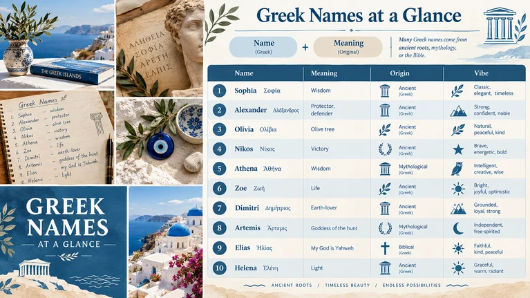 greek names