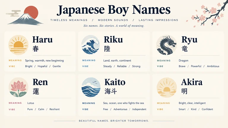 japanese boy names