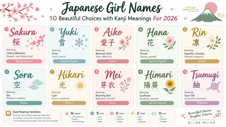 japanese girl names