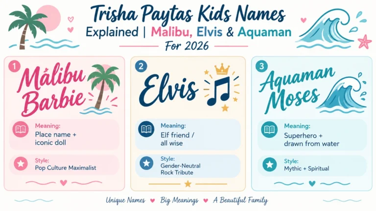 trisha paytas kids names
